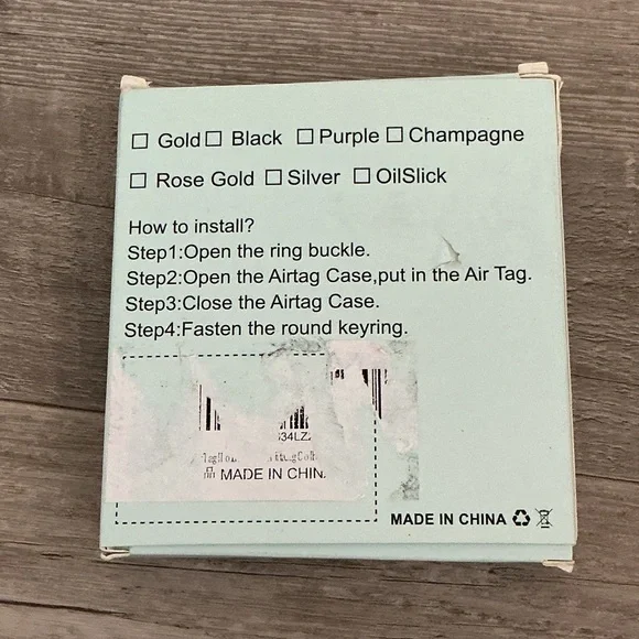 Air Tag Keychain Case for Apple Airtags - Picture 2 of 2